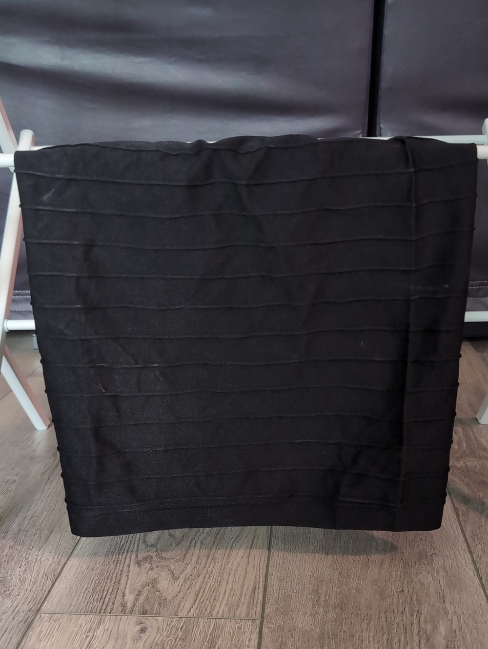 Black Bandage Mini Skirt